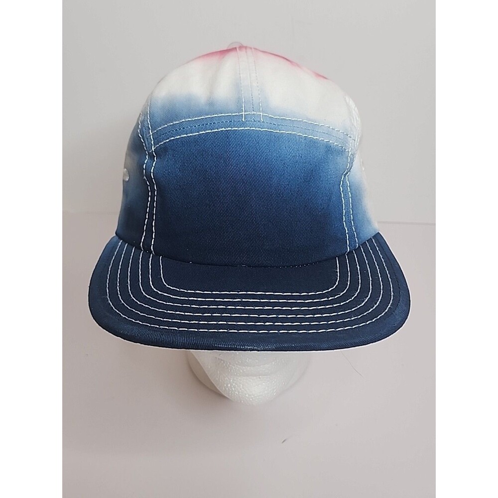 NEW Lids Tie Dye Camper Hat Summer Hippie Camp Fashion Fun Chill Patriotic 4th